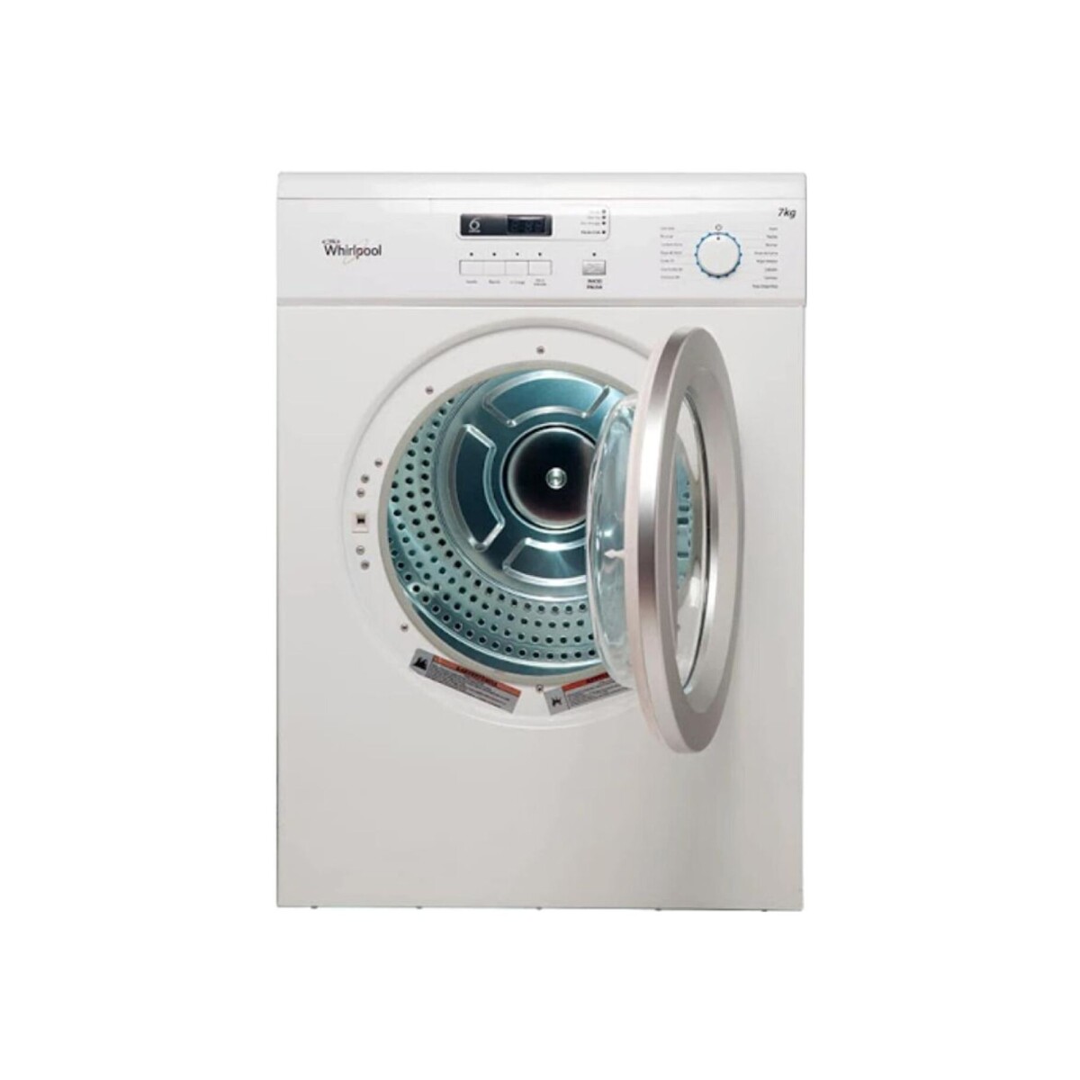 SECARROPAS WHIRLPOOL WSR07SBDWX FRONTAL - EVAPORACION - blanco 