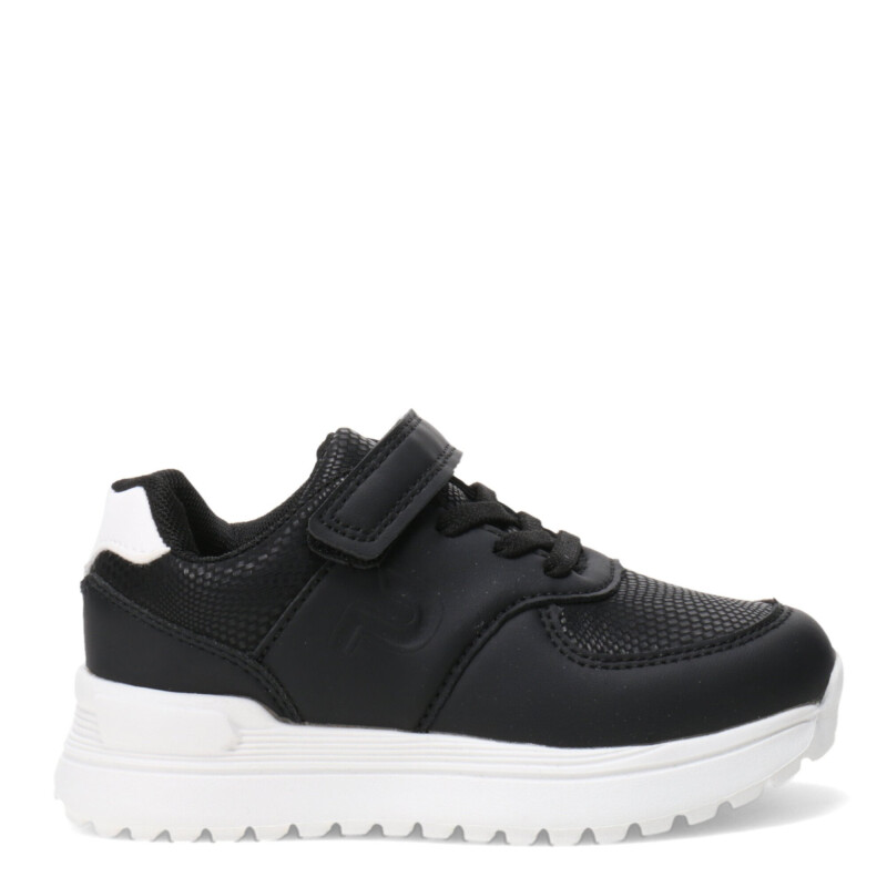 Championes Infantiles Push BAIXA con velcro y Negro