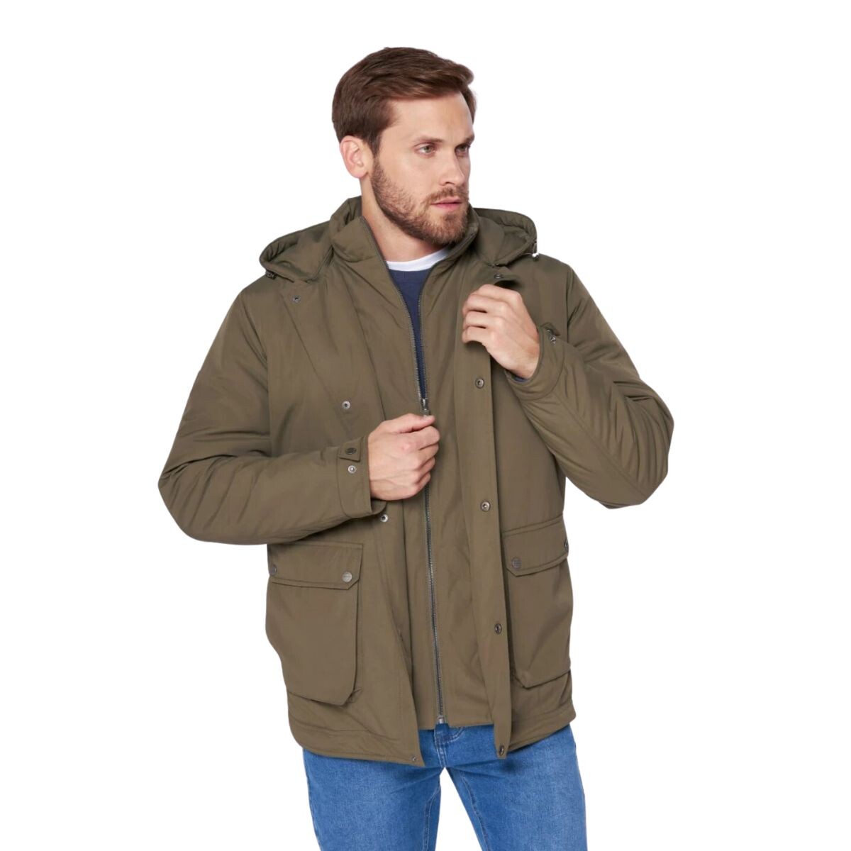 CAMPERA S-3XL - VERDE 