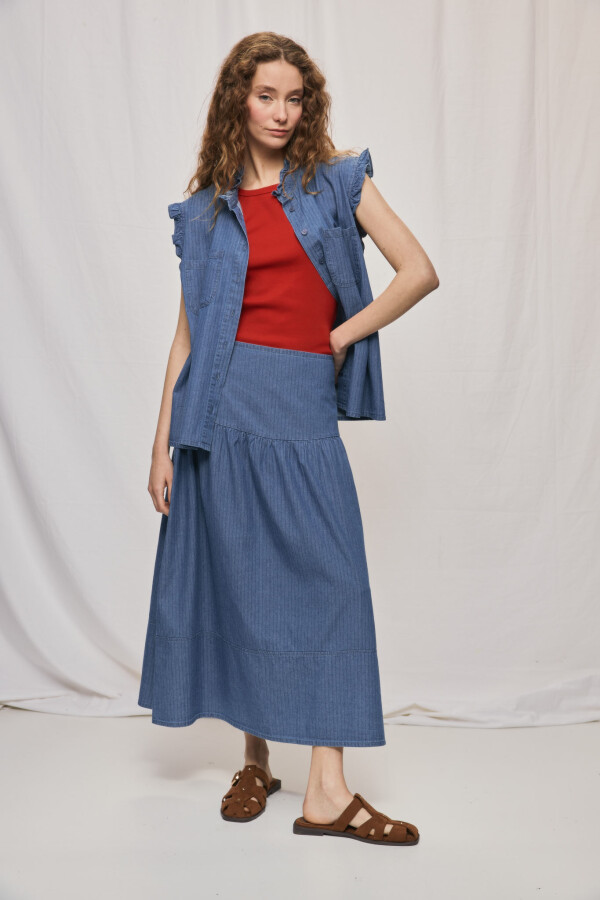 FALDA TAGGY Azul