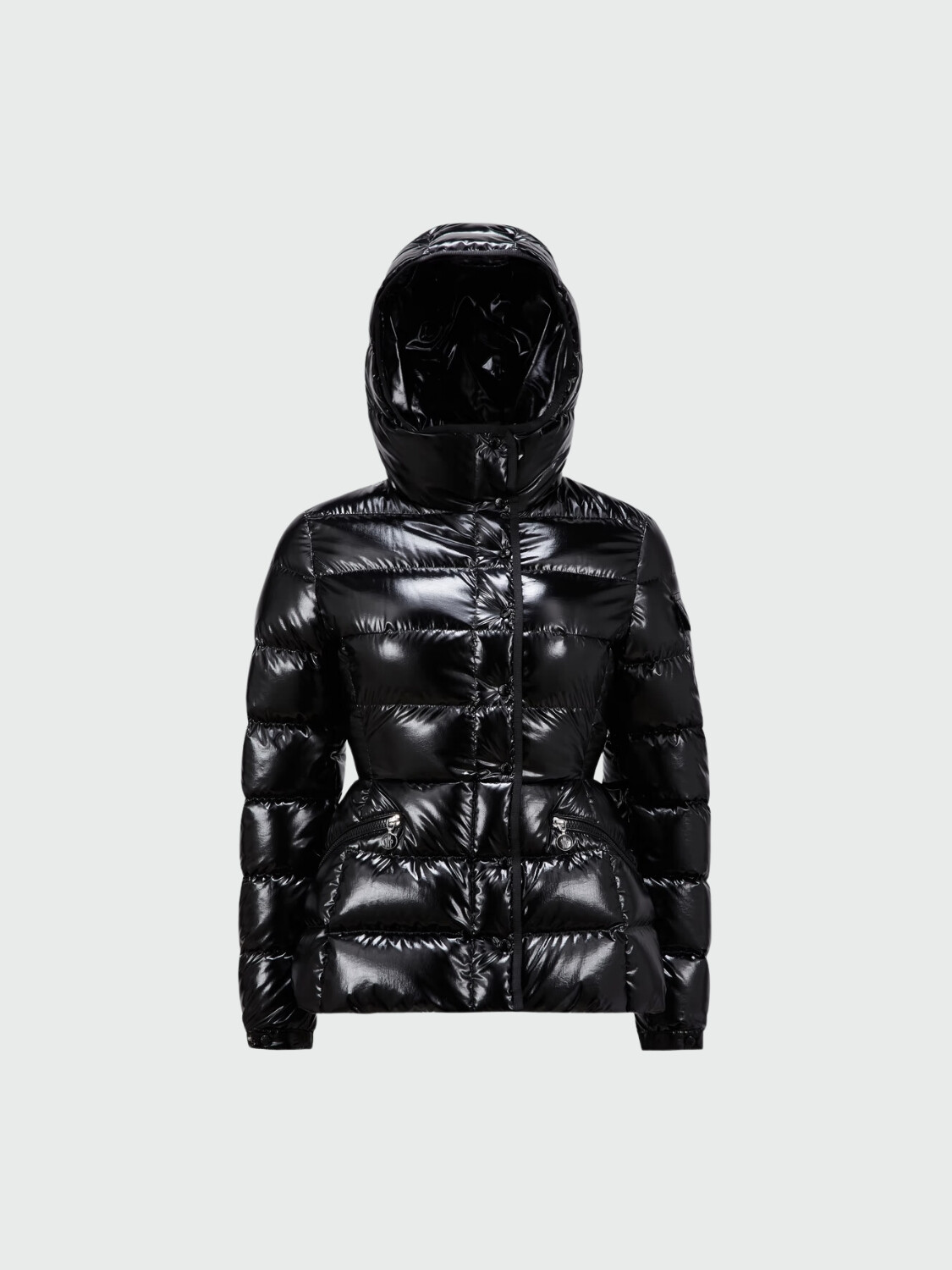 Moncler - Chaqueta rellena de plumas con capucha, Barante Negro