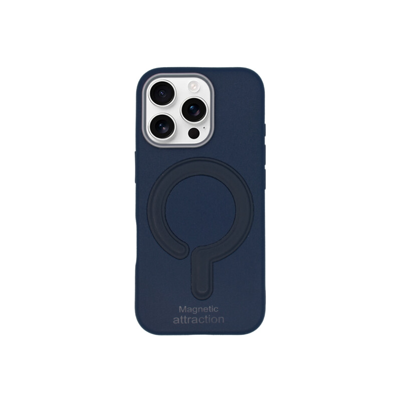 Protector para iPhone 16 Pro texturada color azul Protector Para Iphone 16 Pro Texturada Color Azul