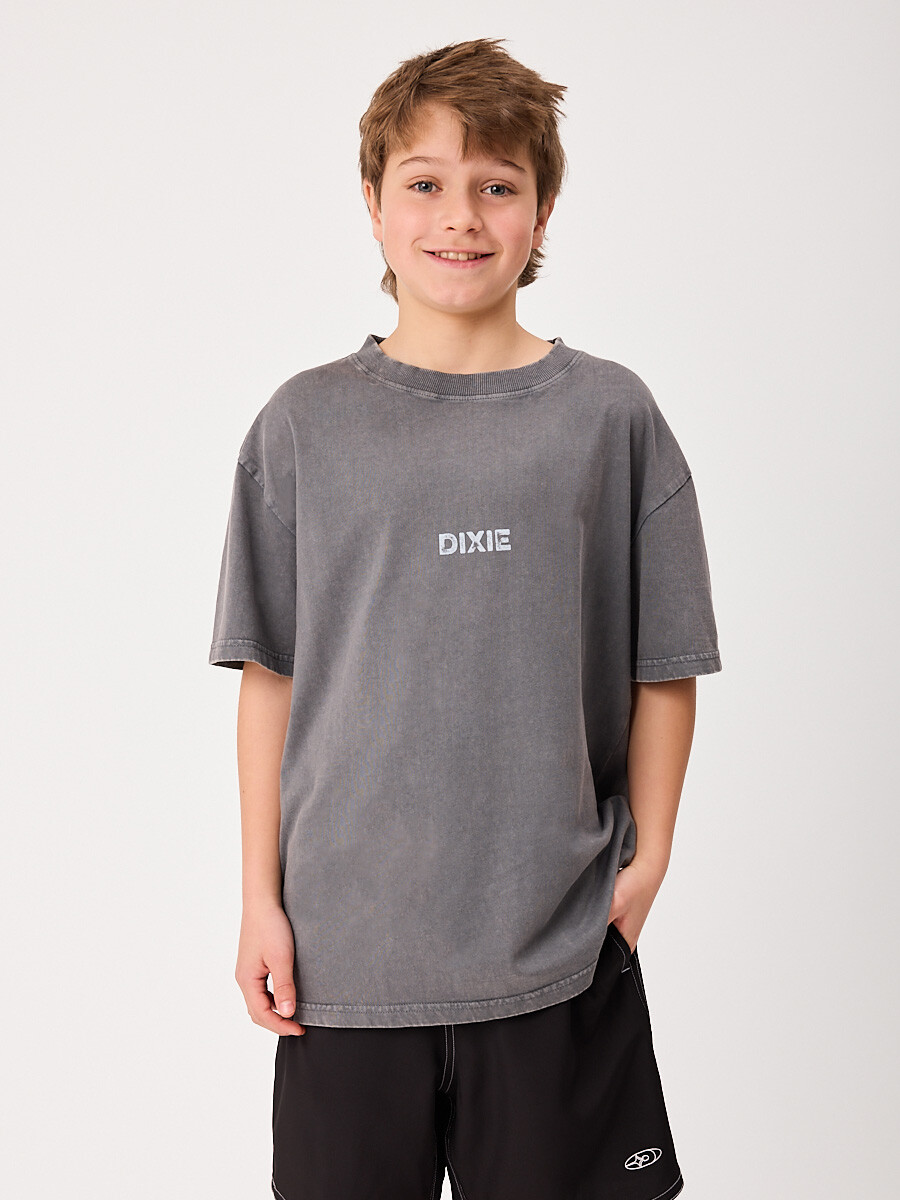 T-SHIRT M/C COSTA DULCE TEEN DIXIE Gris Piedra