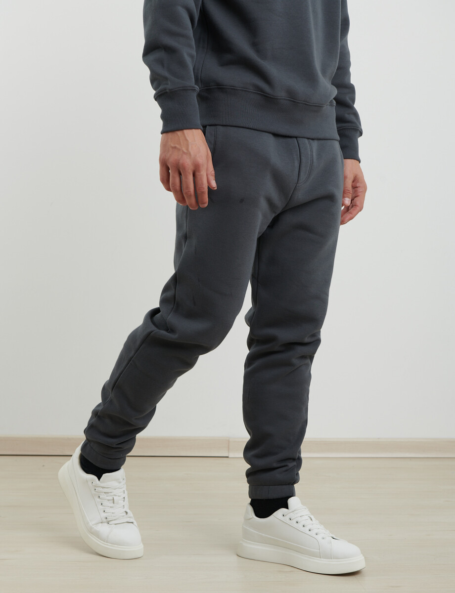080915 PANTALON JOGGING HARRY Gris Oscuro