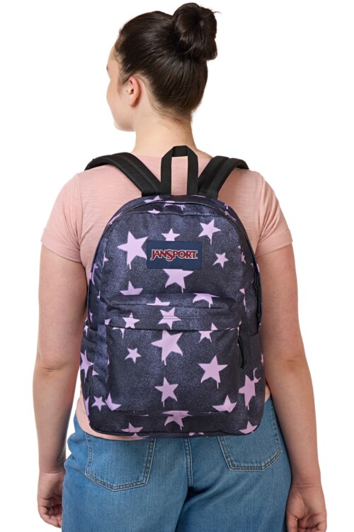 MOCHILA SUPERBREAK PLUS SPRAYED STARS PASTEL LILAC
