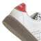 Championes de Mujer Adidas Advantage 2.0 W Blanco - Negro - Rojo