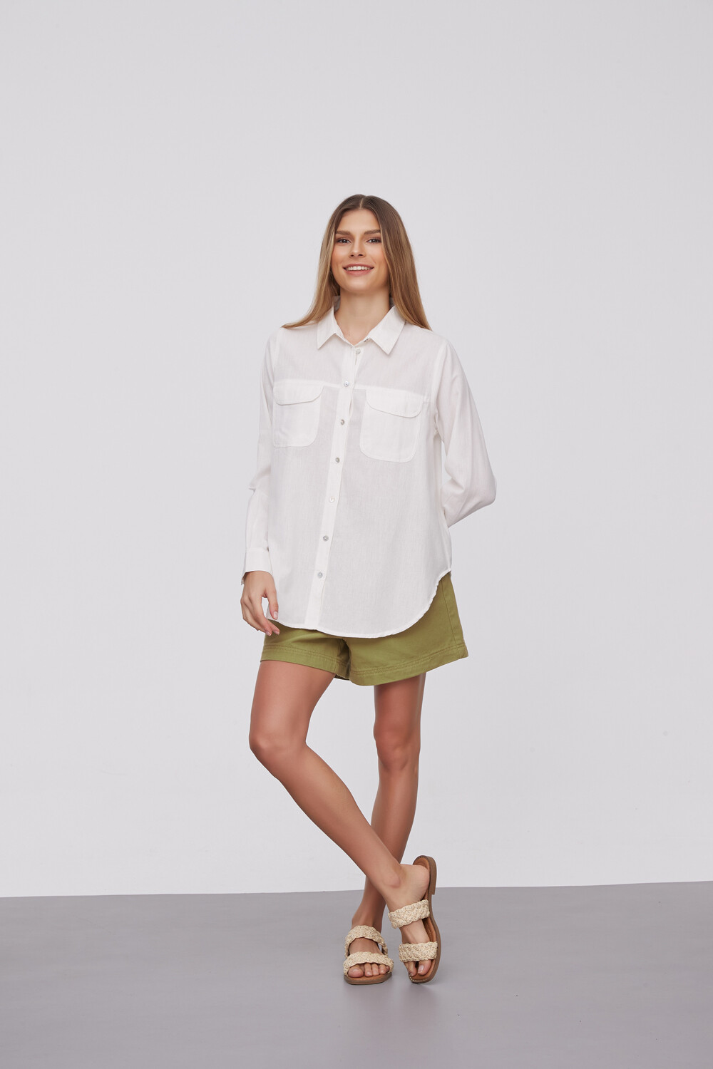 Camisa Sadia Marfil / Off White