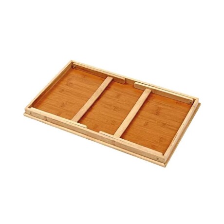 Bandeja Mesa de Cama Desayuno Multiuso Plegable en Madera Natural