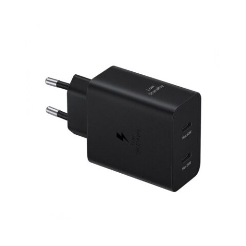 SAMSUNG CARGADOR 50W ADAPTER DUO BLACK Samsung Cargador 50w Adapter Duo Black