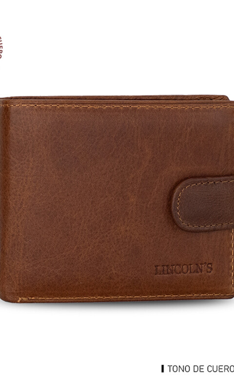 BILLETERA CUERO MORFEO WHISKY