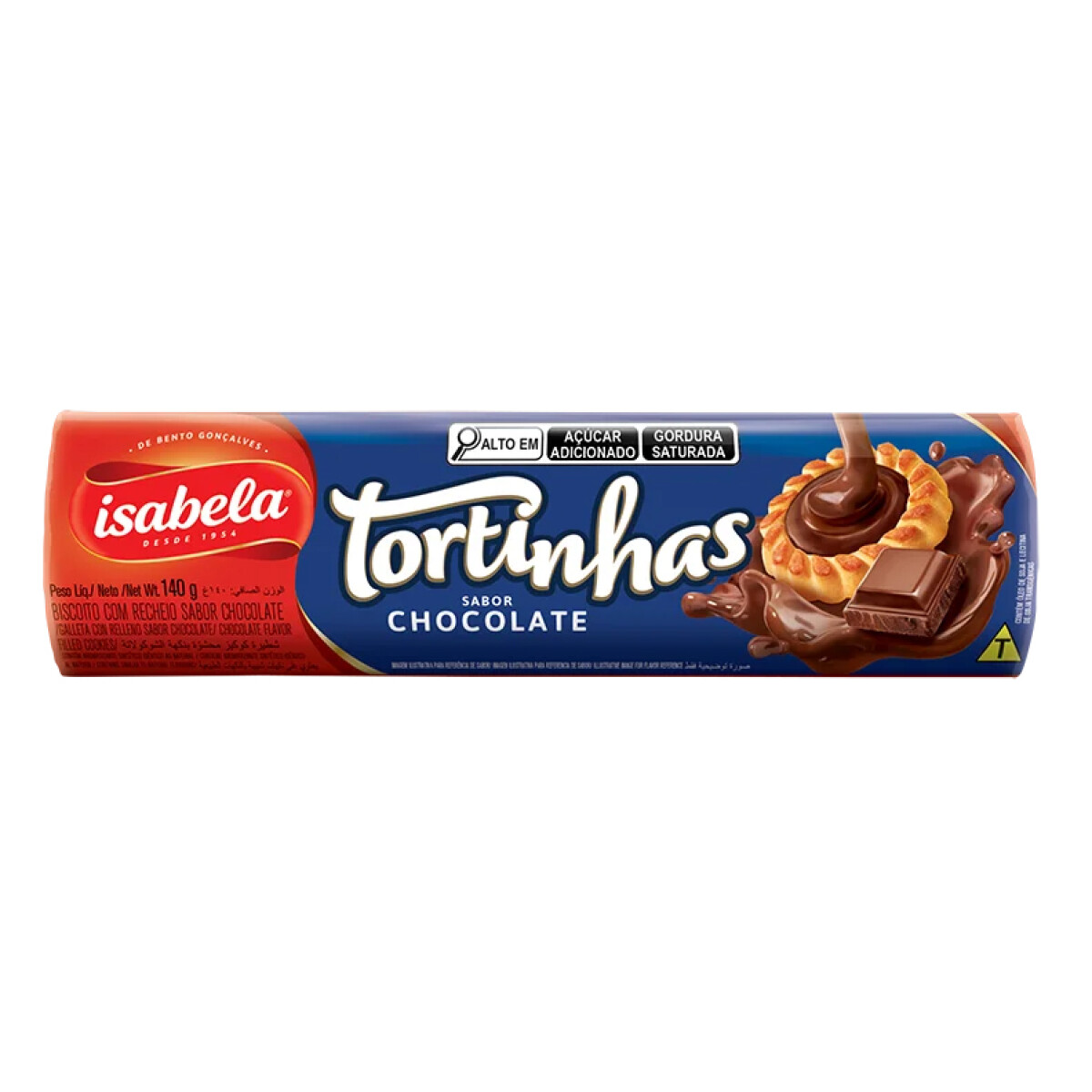 Galleta Tortita Isabella - Chocolate 