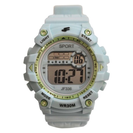 Reloj Deportivo Unisex de Pulsera Waterproof Pantalla Luz Turquesa