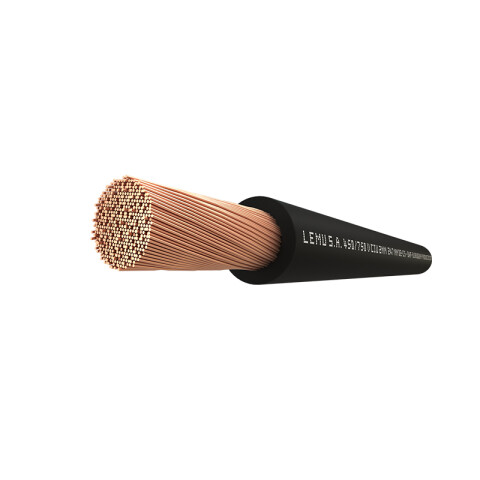 Cable de cobre flexible 3mm² negro L94343F