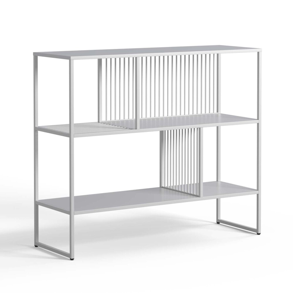 BIBLIOTECA METAL BLANCO OLIVIA