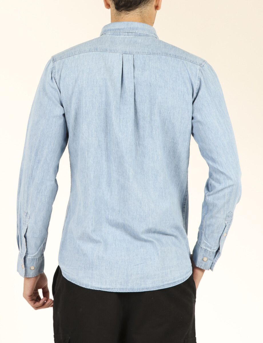 012402 CAMISA HARRY Azul Claro