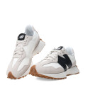 Championes de Mujer New Balance Life Style 327 Blanco - Gris
