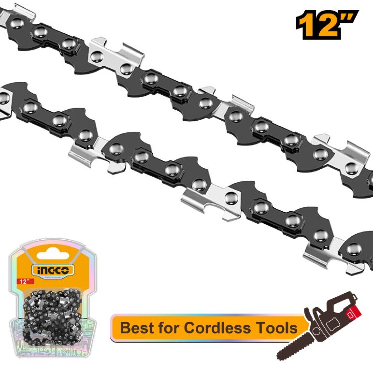 CADENA MOTOSIERRA 12´´ INGCO 