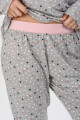 PIYAMA ESTAMPADO GRIS