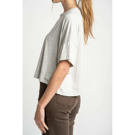 Remera Gris Melange
