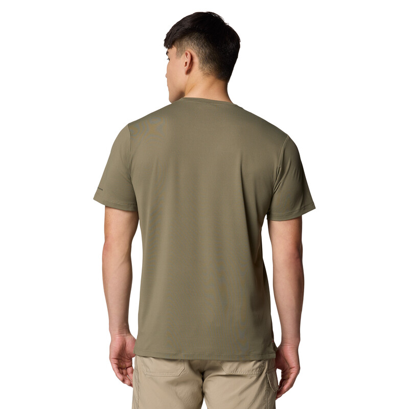 Remera Tech Trail Utility Hombre STONE GREEN