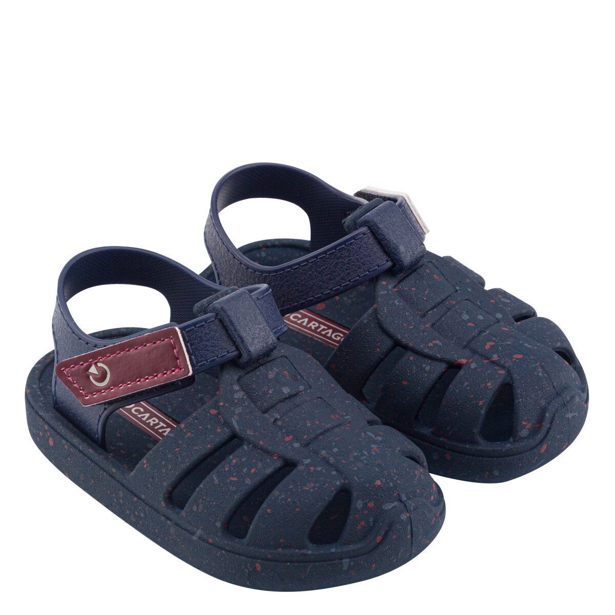 Sandalia de Niños Cartago Oslo - Azul - Bordó 