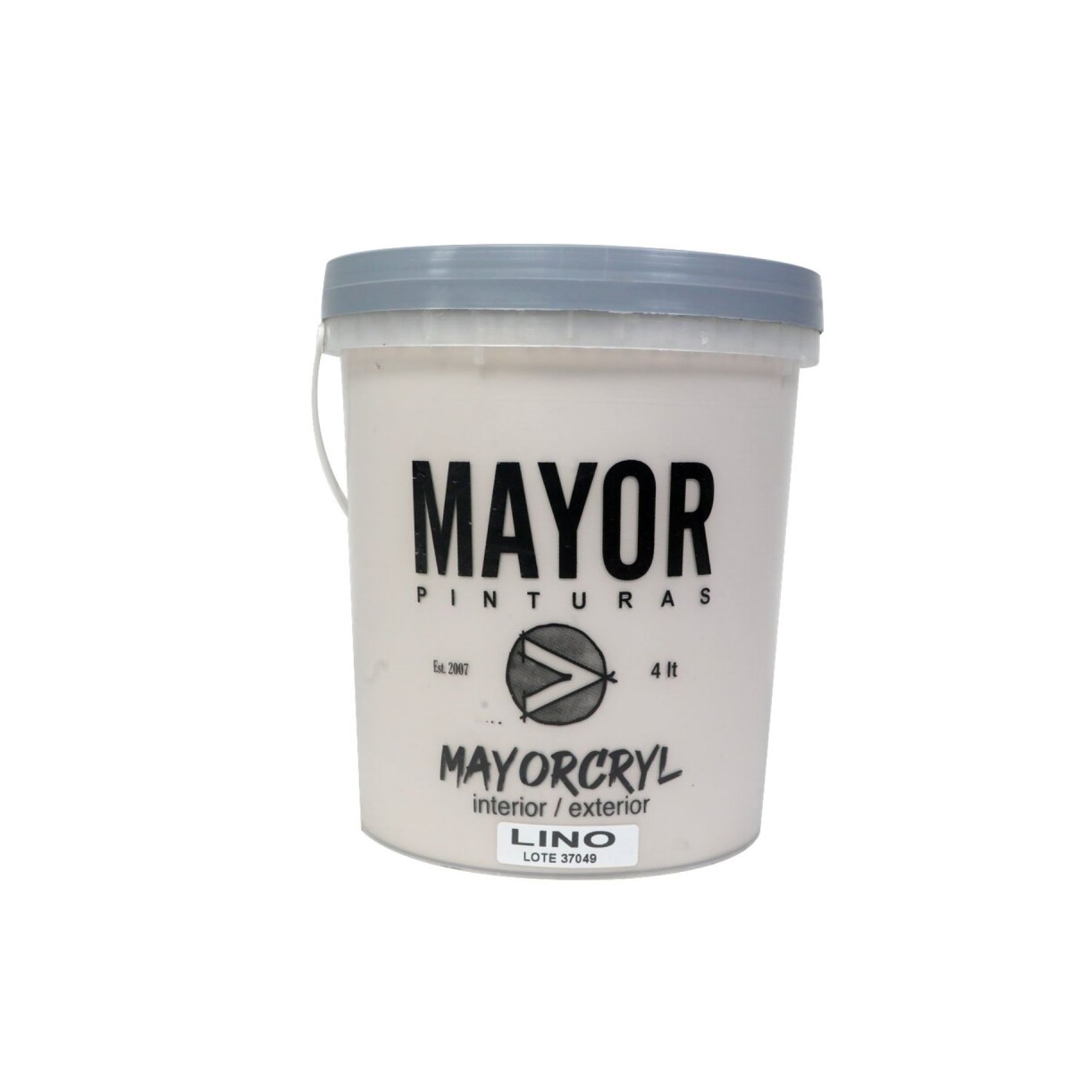 PINTURA INTERIOR EXTERIOR COLOR MAYOR 4LT MAYORCRYL Lino