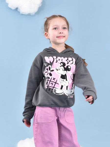 CANGURO MICKEY UNIVERSAL GRIS CLARO