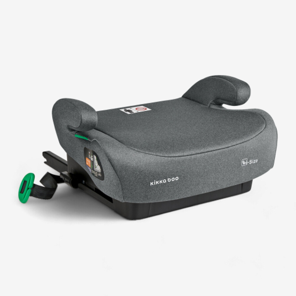 BOOSTER ALZADOR KIKKABOO ISOFIX 22-36KG GRIS