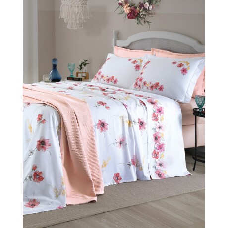 Juego de Sábanas Estampadas King Size Dohler Florence 200 Hilos 100% Algodón Juego de Sábanas Estampadas King Size Dohler Florence 200 Hilos 100% Algodón