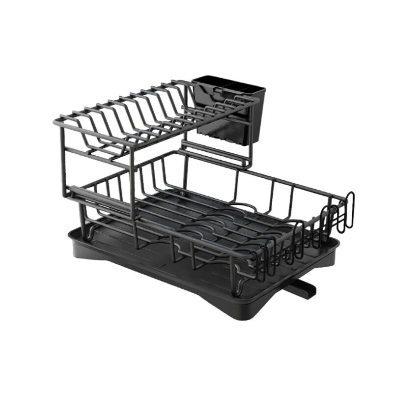 Escurridor Secaplatos Vajilla 2 Niveles Platos Con Desague Escurridor Secaplatos Vajilla 2 Niveles Platos Con Desague