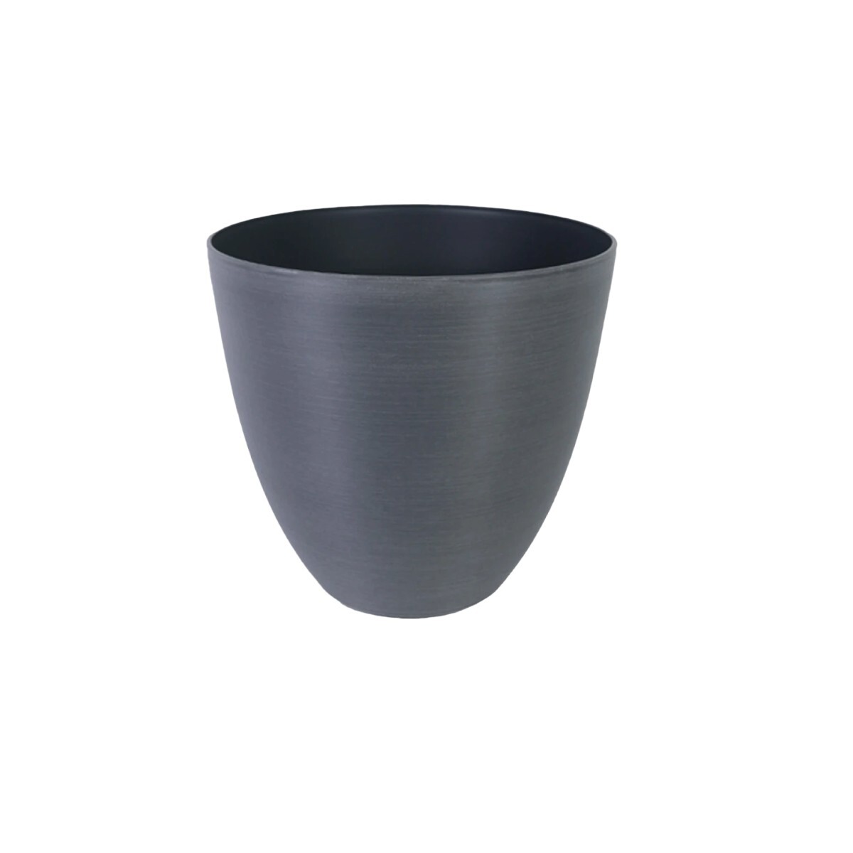 MACETERO PLAST GRIS 33X31CM 