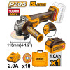 AMOLADORA A BATERIA 20V P20S 4 1/2´´ BRUSHLESS CON INTERRUPTOR DE SEGURIDAD C/1 AMOLADORA A BATERIA 20V P20S 4 1/2´´ BRUSHLESS CON INTERRUPTOR DE SEGURIDAD C/1