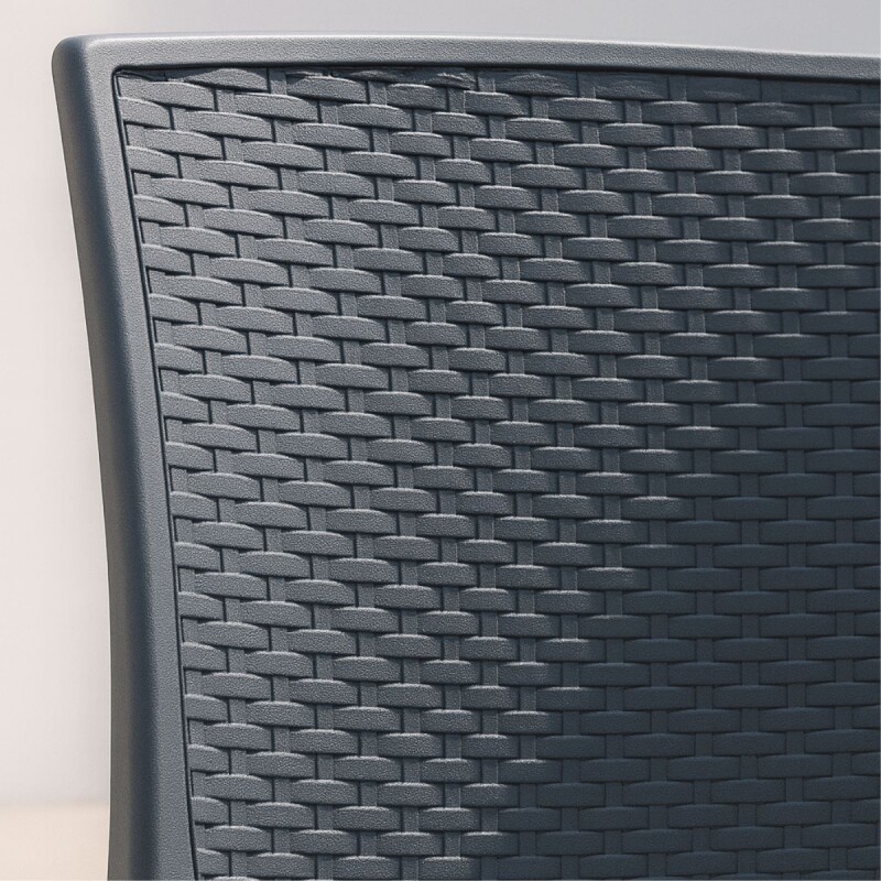 Silla Natura sin apoya brazos GRIS