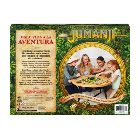 Juego De Mesa Jumanji 2-4 Jugadores En Español Juego De Mesa Jumanji 2-4 Jugadores En Español