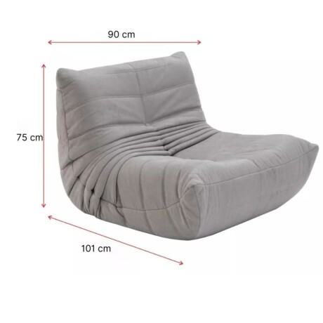 Sillon Lazy Sofa Gris