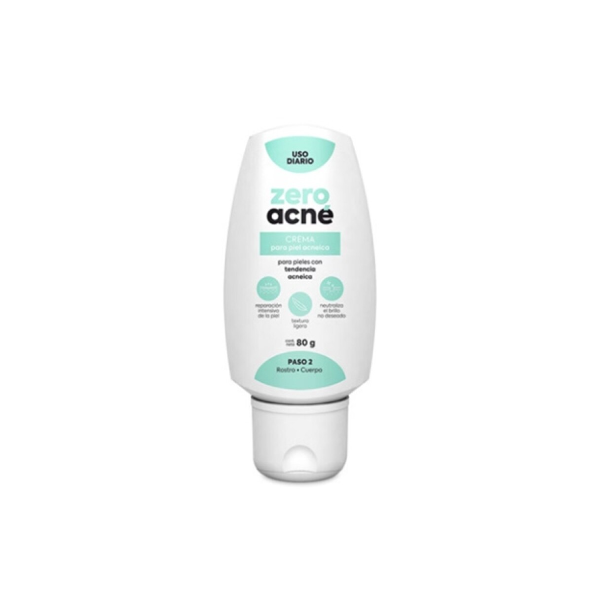 Crema Hidratante Zero Acne 80 Grs. 