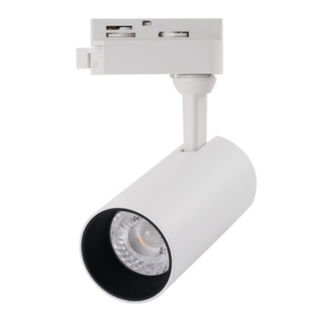 CABEZAL LED P/ RIEL MONOFASICO ALIRE NEW 15W 3000K BLANCO 24G CABEZAL LED P/ RIEL MONOFASICO ALIRE NEW 15W 3000K BLANCO 24G