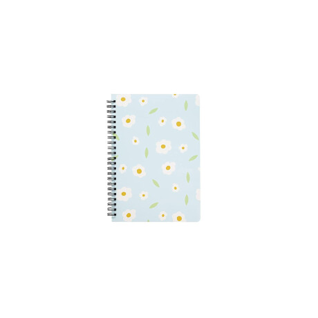 Cuaderno Pocket A6 80 Hojas Celeste