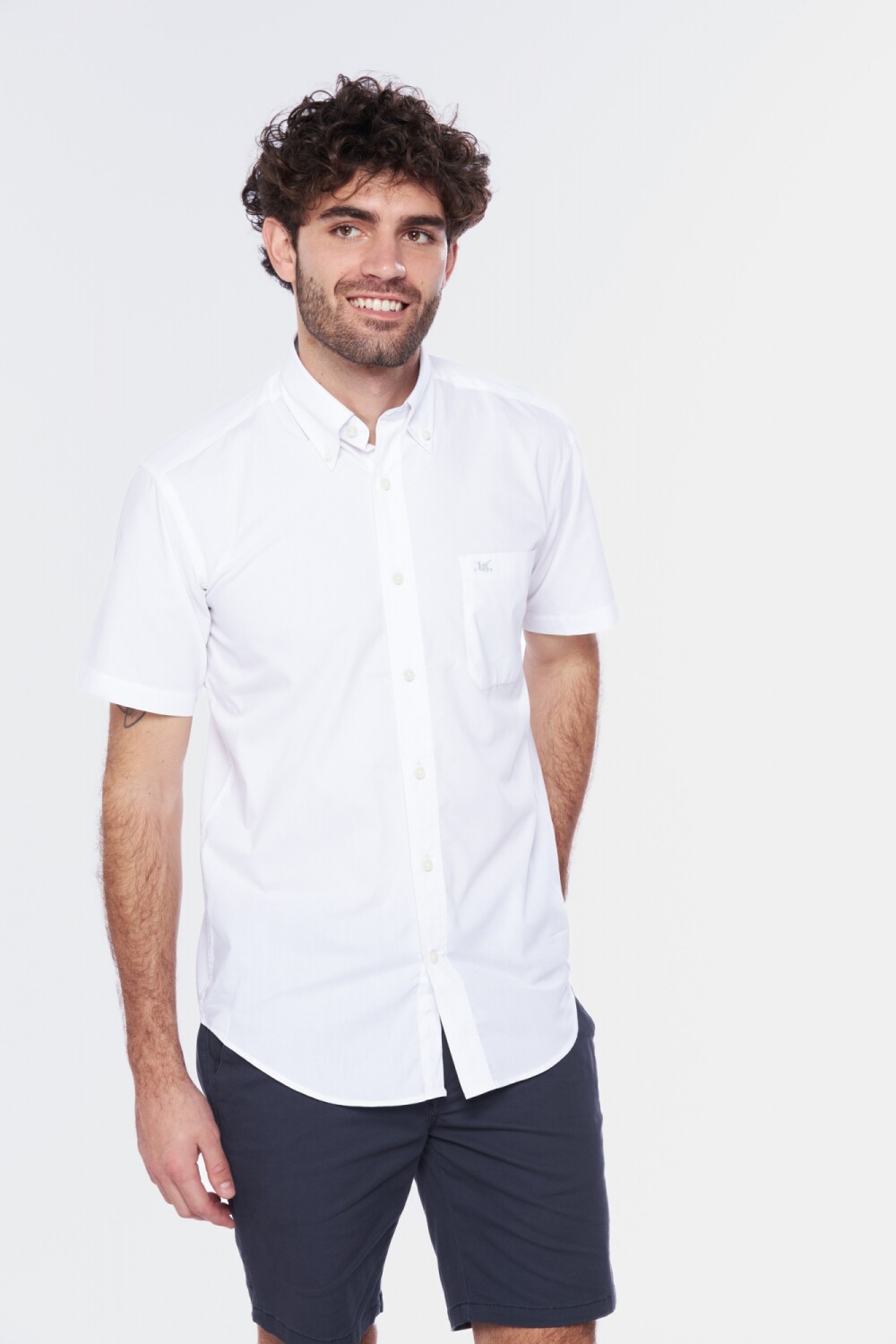 CAMISA LISA Blanco