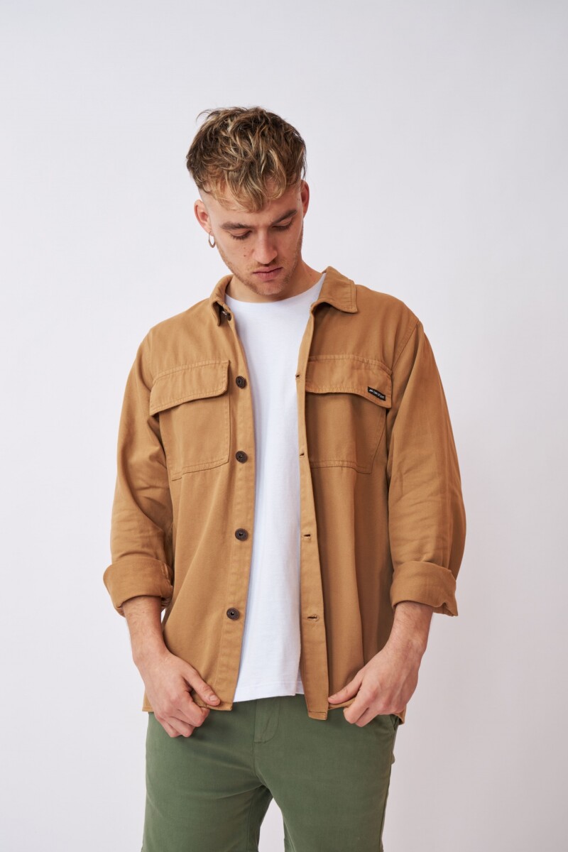 Sobre Camisa Hom.Jean C/Bols.N+ - Beige 