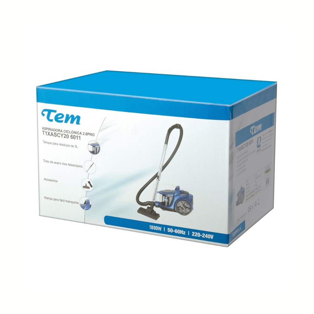 Aspiradora Ciclónica Azul 1800W - Modelo Z6011 - Tem Aspiradora Ciclónica Azul 1800W - Modelo Z6011 - Tem