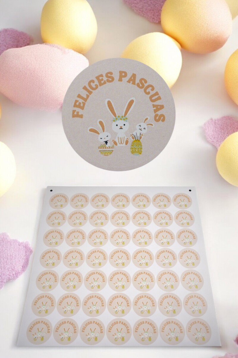 Stickers pascua plancha - DISEÑO 8 