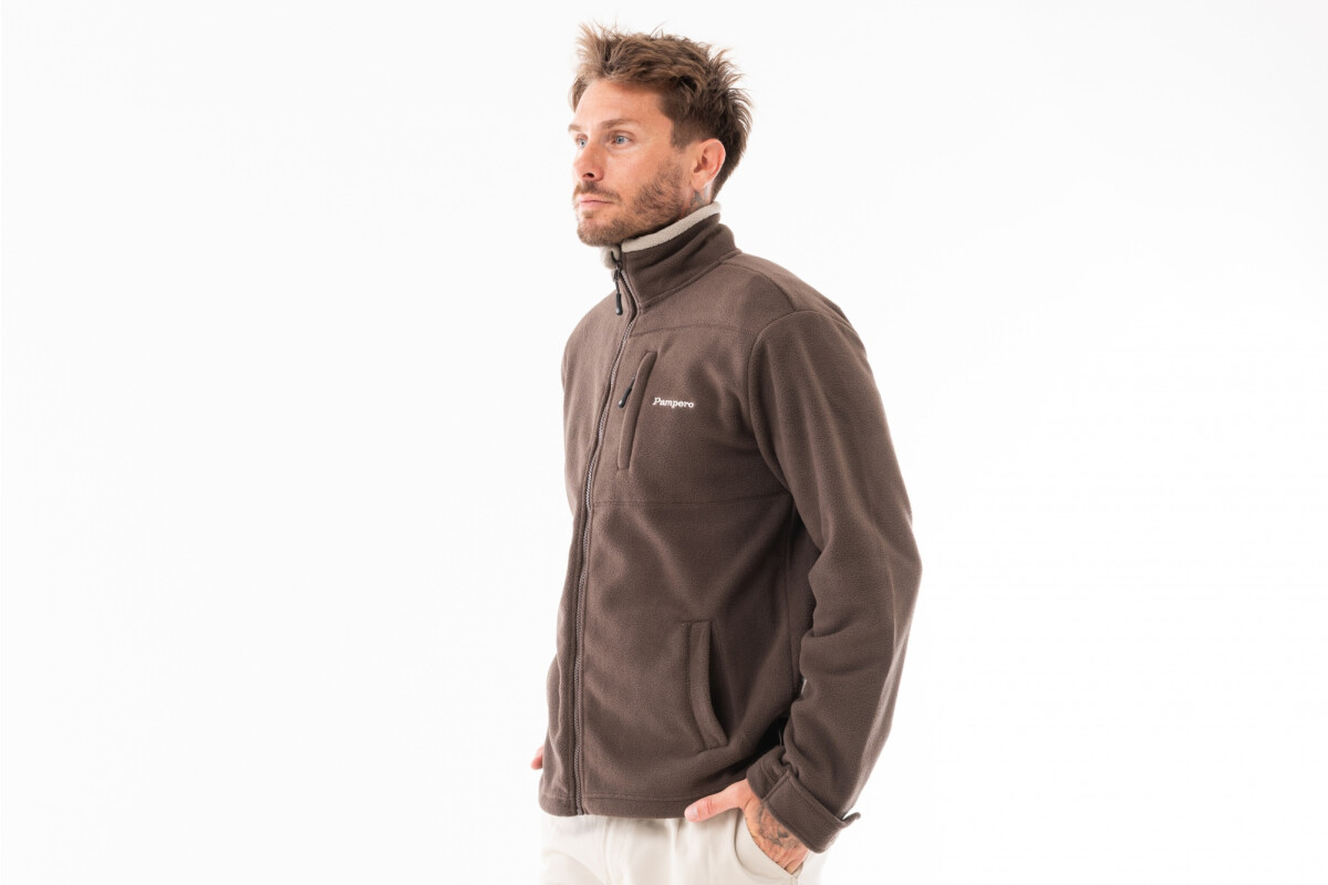 CAMPERA MICROPOLAR MONTTES Chocolate