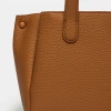 Cartera Al Hombro Erin En Efecto Cuero Graneado Cuoio