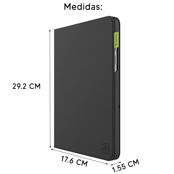 Estuche Gecko Samsung A11 Plus A9 Plus ESTUCHE PARA SAMSUNG A11+/A9+ GECKO NEGR