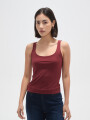 Musculosa Mintas Bordeaux