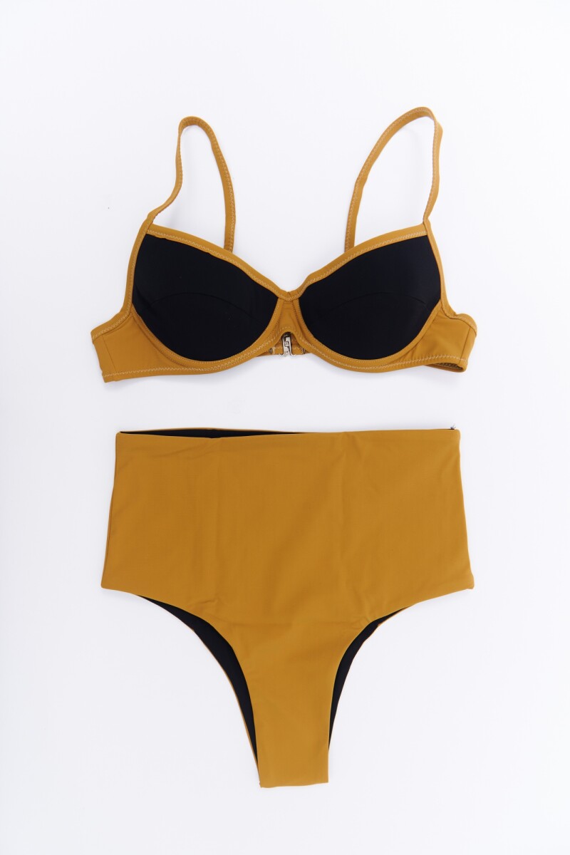 BIKINI BUZIOS NEGRO ORO