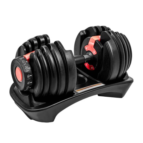 Set mancuernas ajustables automáticas 24kg Set mancuernas ajustables automáticas 24kg
