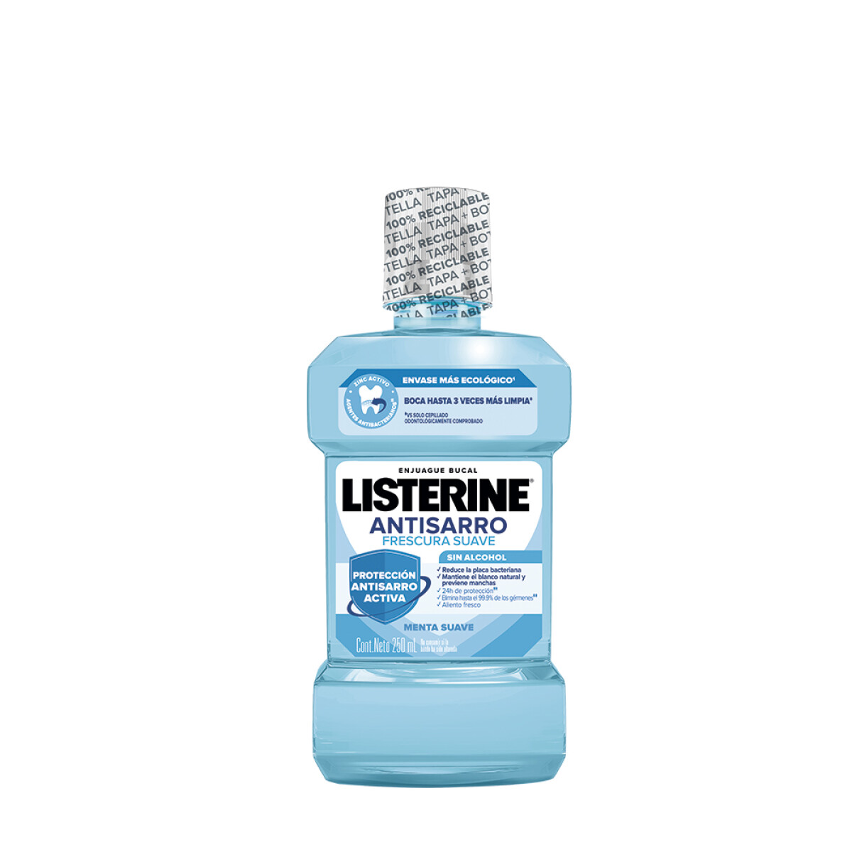 Enjuague Bucal Listerine Anti Sarro Zero 250ml 