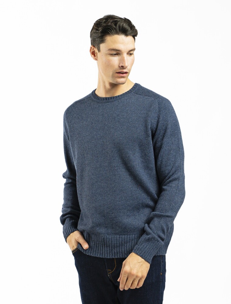 Buzo Shetland a la Base Jean Melange